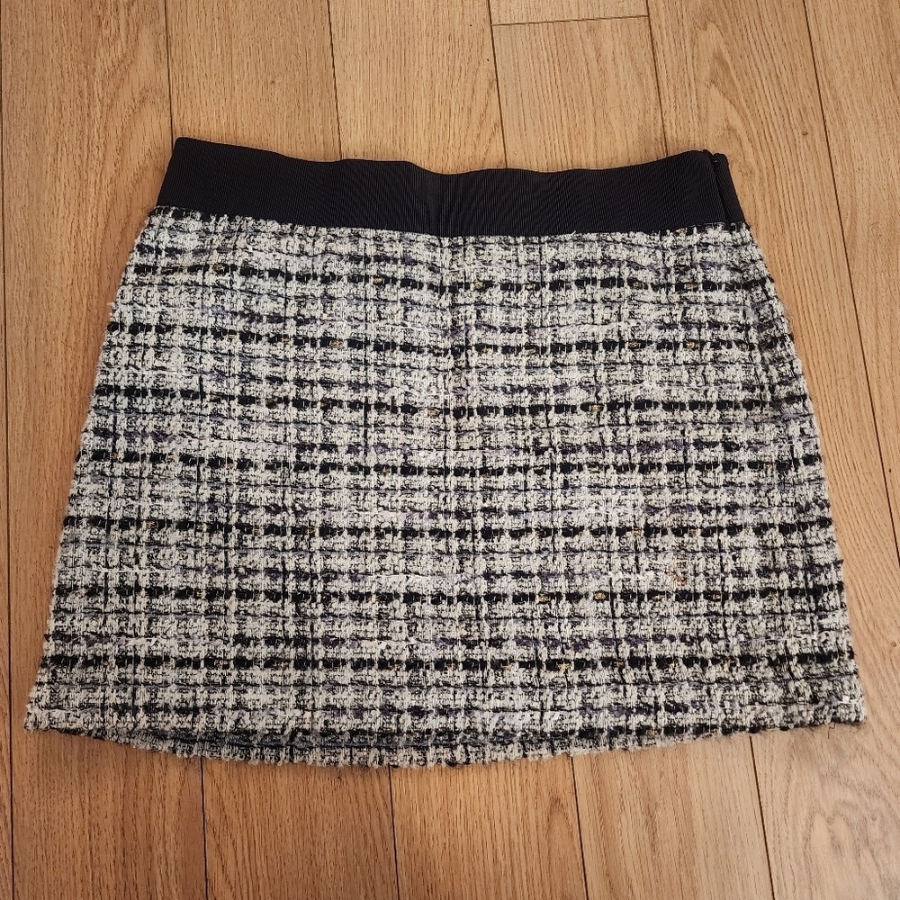 Milly Tweed Mini Skirt- 4